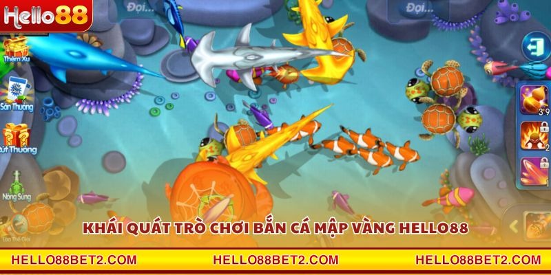 Bắn cá Mập Vàng Hello88 - Thế giới đại dương đầy phần thưởng - Devix