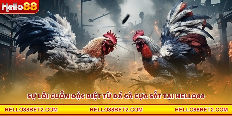 Đá gà cựa sắt Hello88 - Cuộc chiến nảy lửa của những chiến kê - Devix