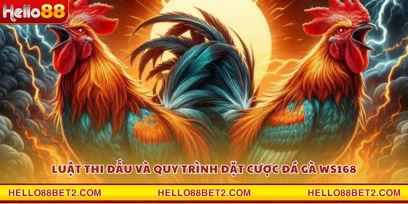 Đá gà WS168 Hello88 - Mãn nhãn từng pha ra đòn dứt điểm - Devix