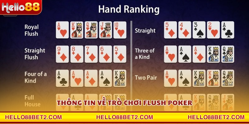 Flush Poker Hello88 – Trải nghiệm cá cược bài chuẩn Las Vegas - Devix